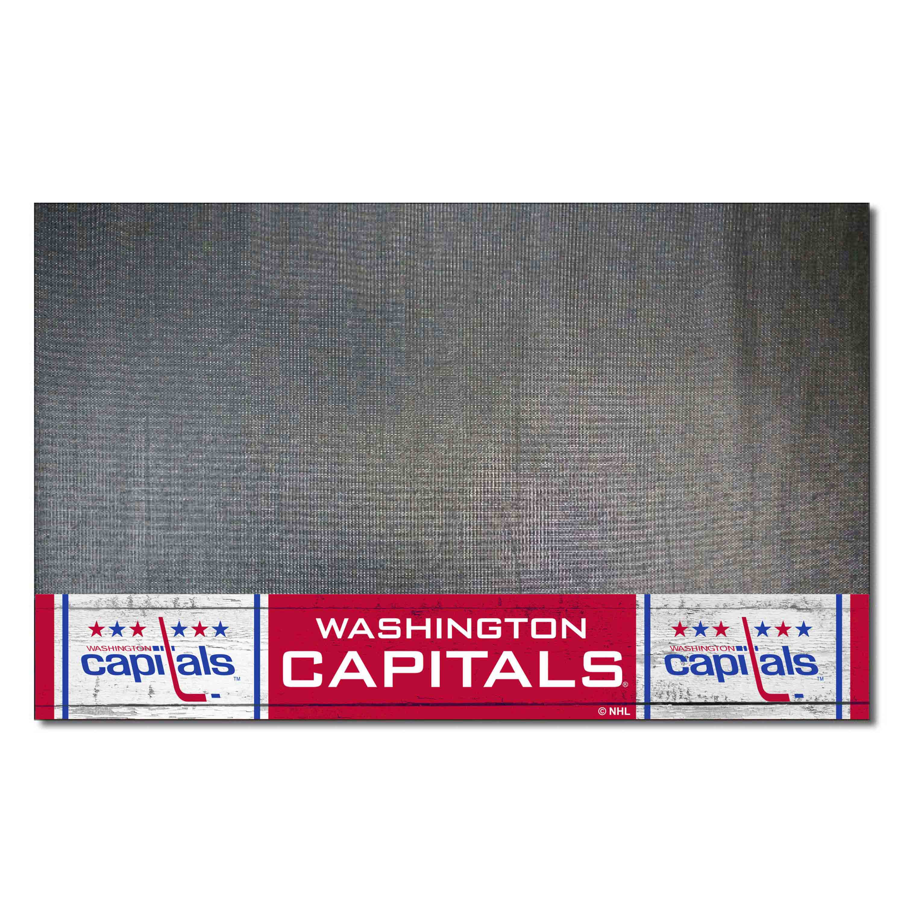 NHLRETRO Washington Capitals Vinyl Grill Mat - 26in. x 42in. - Washington Capitals