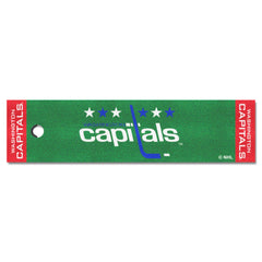 NHLRETRO Washington Capitals Putting Green Mat - 1.5ft. x 6ft. - Washington Capitals