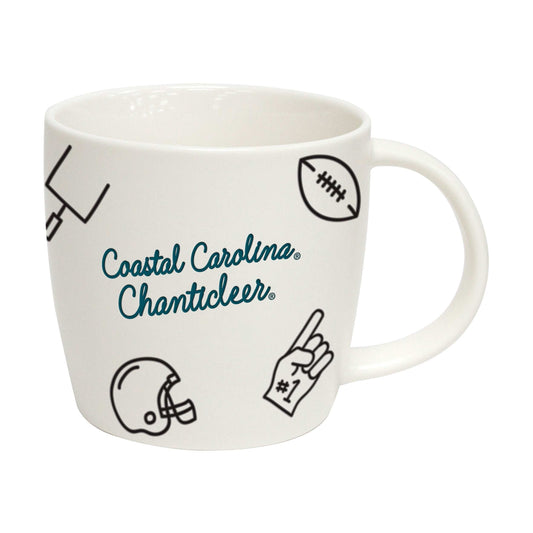 Coastal Carolina 18oz Playmaker Mug - Logo Brands - Flyclothing LLC