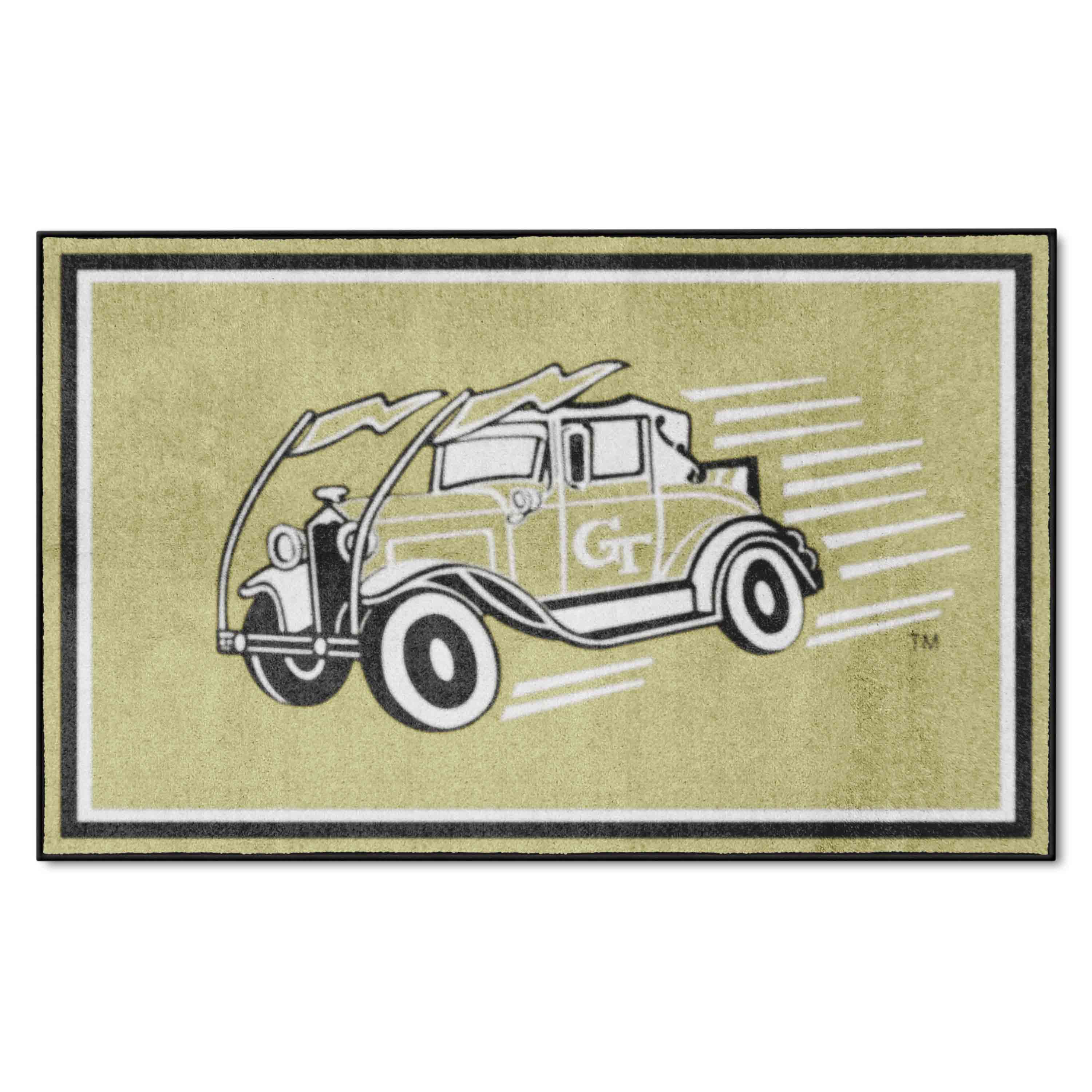 Georgia Tech Yellow Jackets 4ft. x 6ft. Plush Area Rug - Georgia Tech