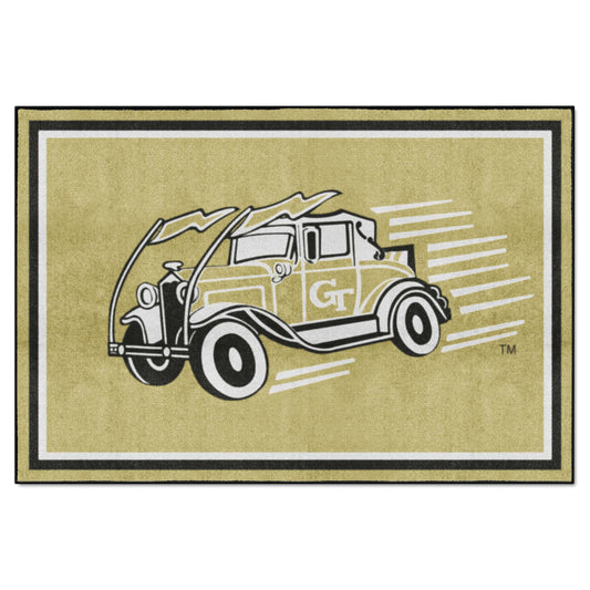 Georgia Tech Yellow Jackets 5ft. x 8 ft. Plush Area Rug - Georgia Tech