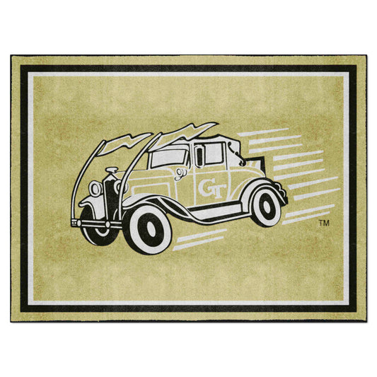 Georgia Tech Yellow Jackets 8ft. x 10 ft. Plush Area Rug - Georgia Tech