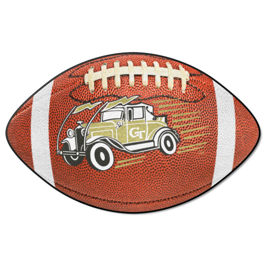 Georgia Tech Yellow Jackets Football Rug - 20.5in. x 32.5in. - Georgia Tech