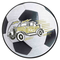 Georgia Tech Yellow Jackets Soccer Ball Rug - 27in. Diameter - Georgia Tech