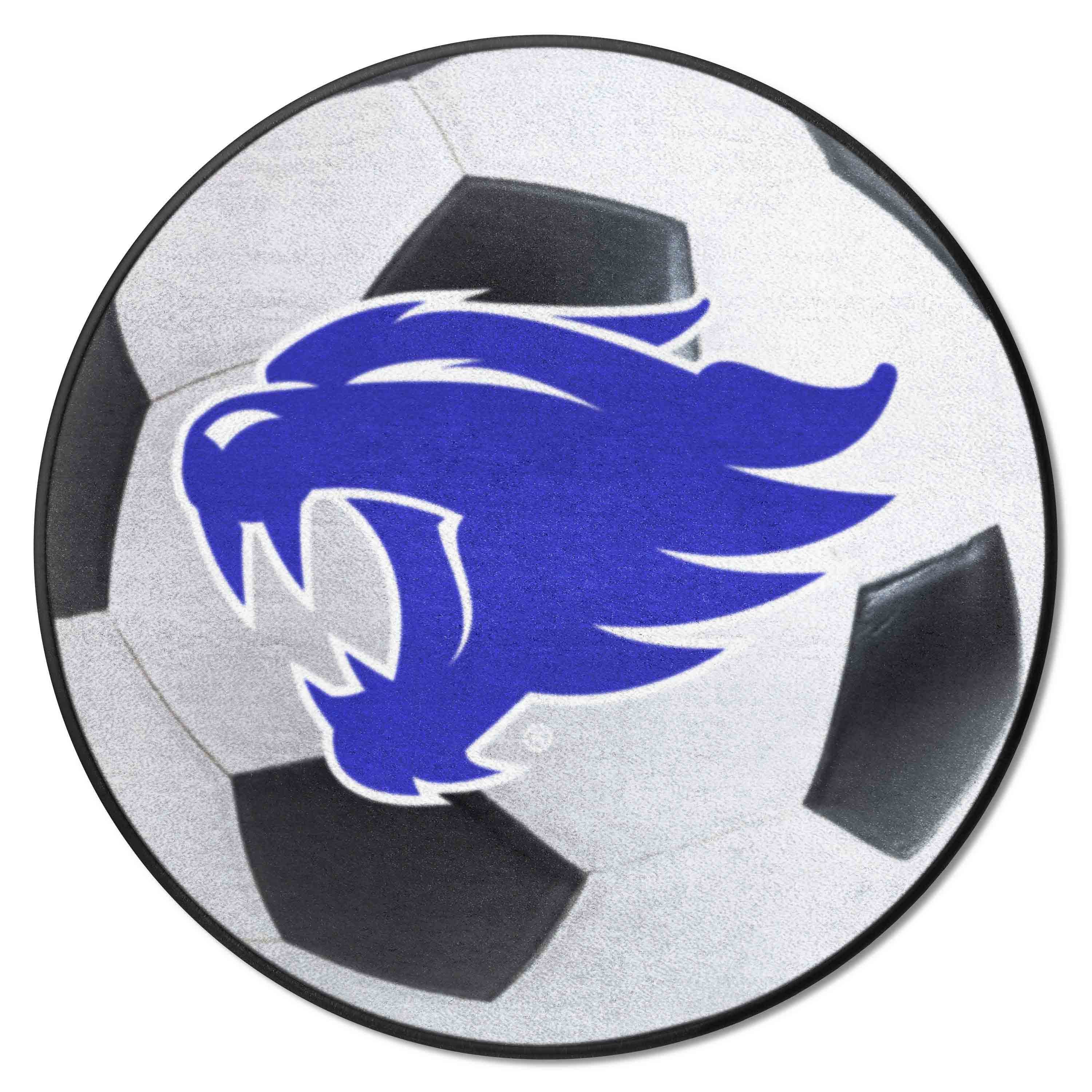 Kentucky Wildcats Soccer Ball Rug - 27in. Diameter - Kentucky