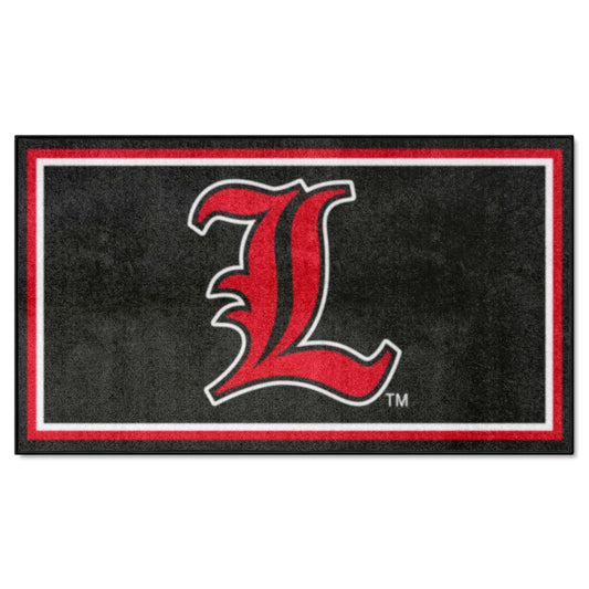 Louisville Cardinals 3ft. x 5ft. Plush Area Rug - Louisville