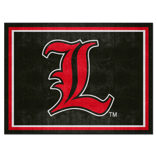 Louisville Cardinals 8ft. x 10 ft. Plush Area Rug - Louisville