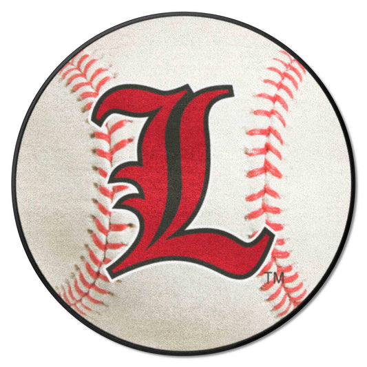 Louisville Cardinals Baseball Rug - 27in. Diameter - Louisville