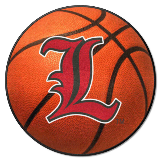 Louisville Cardinals Basketball Rug - 27in. Diameter - Louisville
