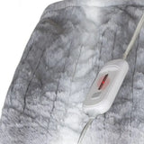 50" X 60" Grey And White Modern Contemporary Heated Throw Blankets - Homeroots - Flyclothing LLC