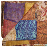 60" X 90" Multicolor Silk - Throw - Homeroots