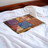 60" X 90" Multicolor Silk - Throw - Homeroots