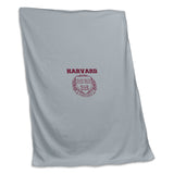 Harvard Gray Sweatshirt Blanket (Screened) - Logo Brands - Flyclothing LLC