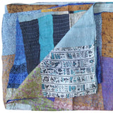 60" X 90" Silk Multicolor Throws - Homeroots
