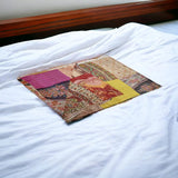 60" X 90" Silk Multicolor Throws - Homeroots