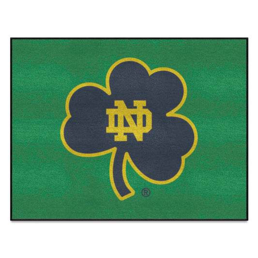 Notre Dame Fighting Irish All-Star Rug, Clover Logo - 34 in. x 42.5 in. - Notre Dame