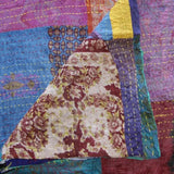 60" X 90" Silk Multicolor Throws - Homeroots