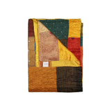 50" X 70" Silk Multicolor Throws - Homeroots