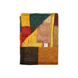 50" X 70" Silk Multicolor Throws - Homeroots
