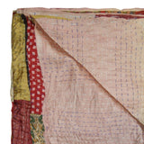 50" X 70" Silk Multicolor Throws - Homeroots
