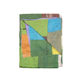 50" X 70" Silk Multicolor Throws - Homeroots
