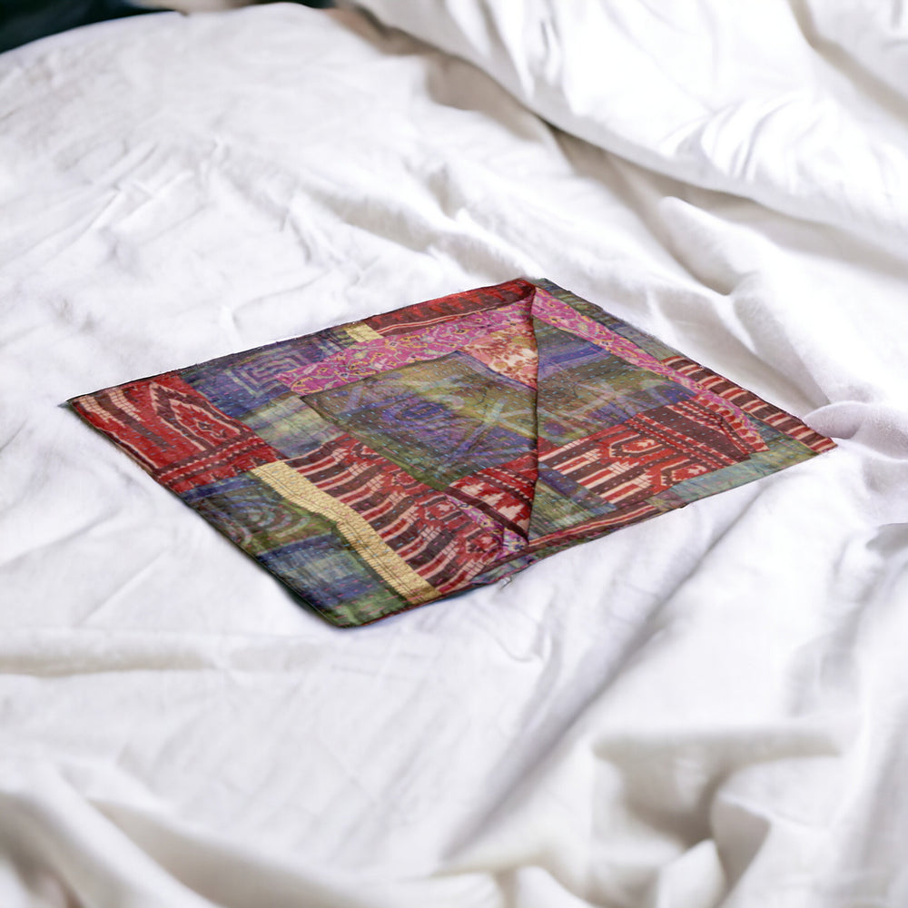50" X 70" Silk Multicolor Throws - Homeroots - Flyclothing LLC