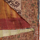 50" X 70" Silk Multicolor Throws - Homeroots