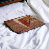 50" X 70" Silk Multicolor Throws - Homeroots