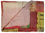 50" X 70" Silk Multicolor Throws - Homeroots