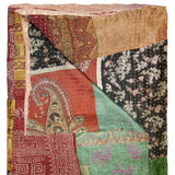 50" X 70" Silk Multicolor Throws - Homeroots