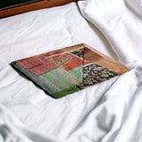 50" X 70" Silk Multicolor Throws - Homeroots