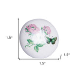 1.5" X 1.5" X 1.5" Ceramic Metal Multicolor 12 Pack Knob - Homeroots - Flyclothing LLC