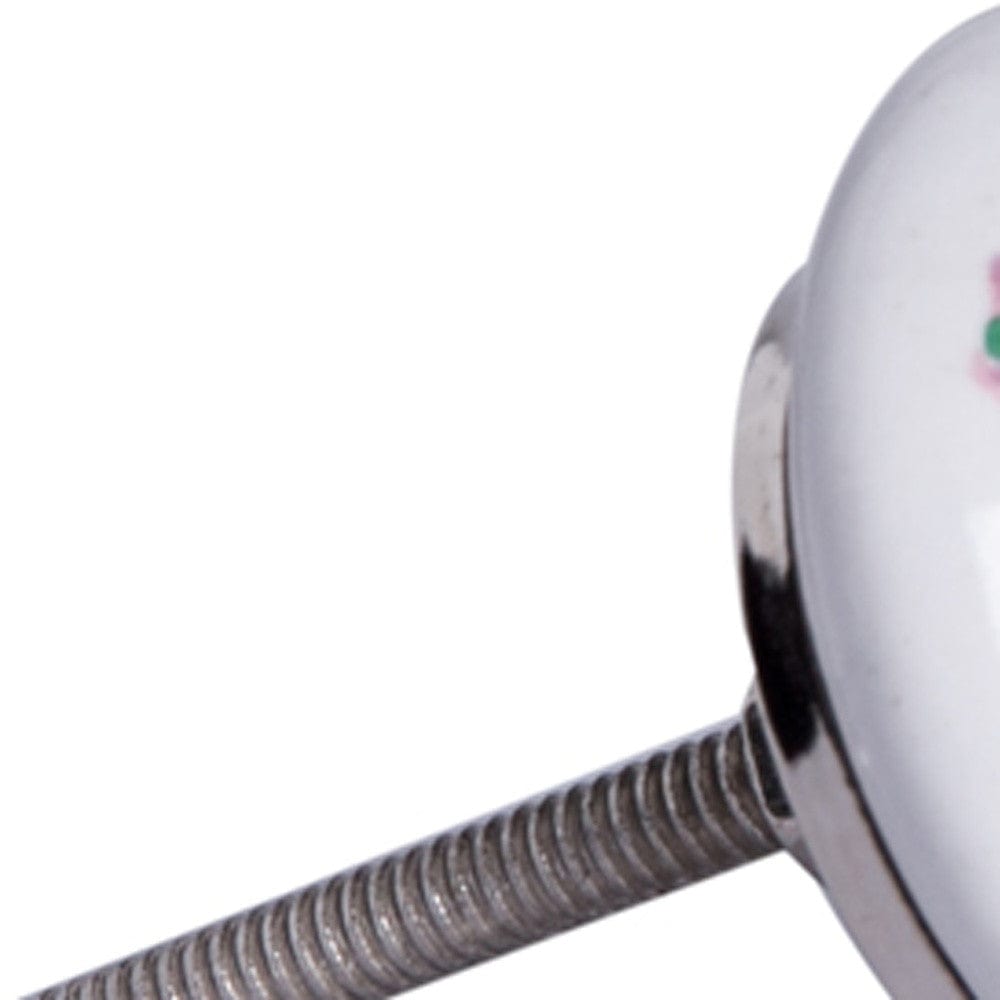 1.5" X 1.5" X 1.5" Ceramic Metal Multicolor 12 Pack Knob - Homeroots - Flyclothing LLC