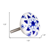 1.5" X 1.5" X 1.5" Ceramic Metal Multicolor 12 Pack Knob - Homeroots - Flyclothing LLC