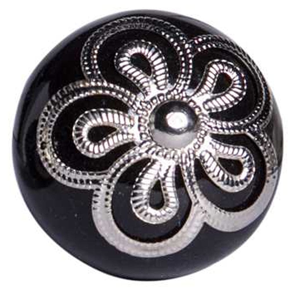 1.5" X 1.5" X 1.5" Ceramic Metal Multicolor 12 Pack Knob - Homeroots - Flyclothing LLC