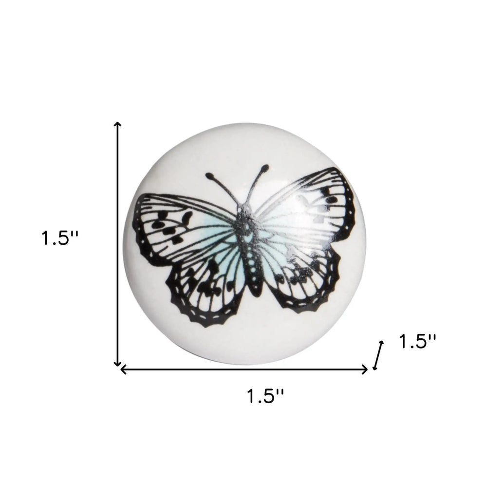 1.5" X 1.5" X 1.5" Ceramic Metal Multicolor 12 Pack Knob - Homeroots - Flyclothing LLC