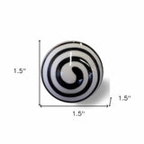 1.5" X 1.5" X 1.5" Ceramic Metal Multicolor 12 Pack Knob - Homeroots - Flyclothing LLC