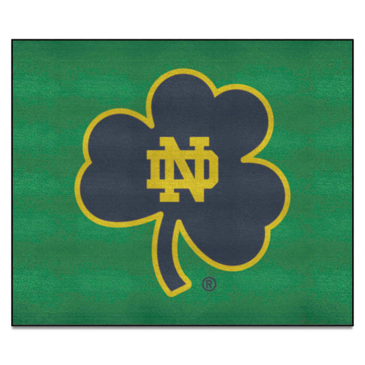 Notre Dame Fighting Irish Tailgater Rug, Clover Logo - 5ft. x 6ft. - Notre Dame