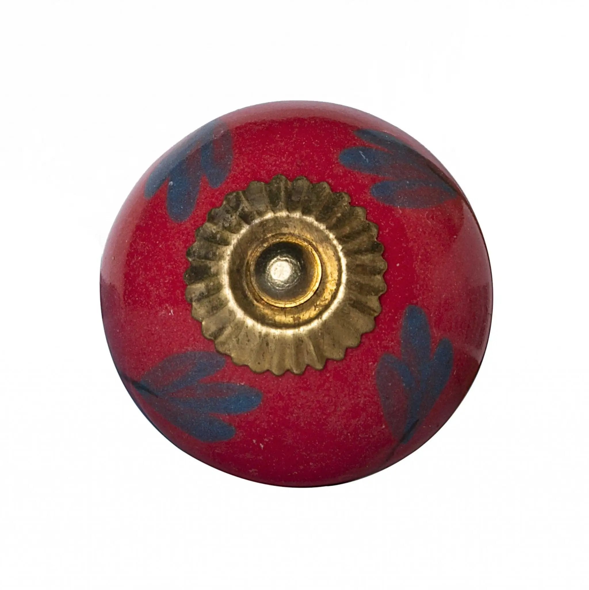 1.5" X 1.5" X 1.5" Ceramic Metal Multicolor 12 Pack Knob - Homeroots - Flyclothing LLC