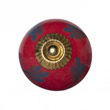 1.5" X 1.5" X 1.5" Ceramic Metal Multicolor 12 Pack Knob - Homeroots