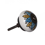 1.5" X 1.5" X 1.5" Ceramic Metal Multicolor 12 Pack Knob - Homeroots