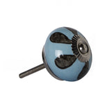 1.5" X 1.5" X 1.5" Ceramic Metal Multicolor 12 Pack Knob - Homeroots