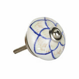 1.5" X 1.5" X 1.5" Ceramic Metal Multicolor 12 Pack Knob - Homeroots