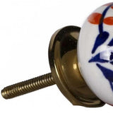 1.5" X 1.5" X 1.5" Ceramic Metal Multicolor 12 Pack Knob - Homeroots - Flyclothing LLC