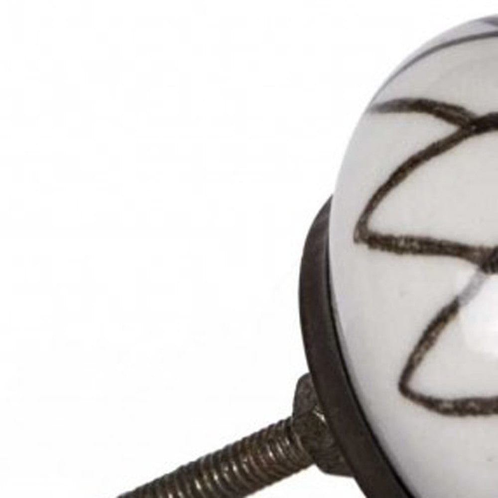 1.5" X 1.5" X 1.5" Ceramic Metal Multicolor 12 Pack Knob - Homeroots - Flyclothing LLC