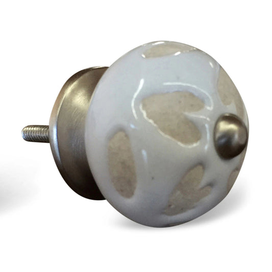 1.5" X 1.5" X 1.5" Ceramic Metal Multicolor 12 Pack Knob - Homeroots