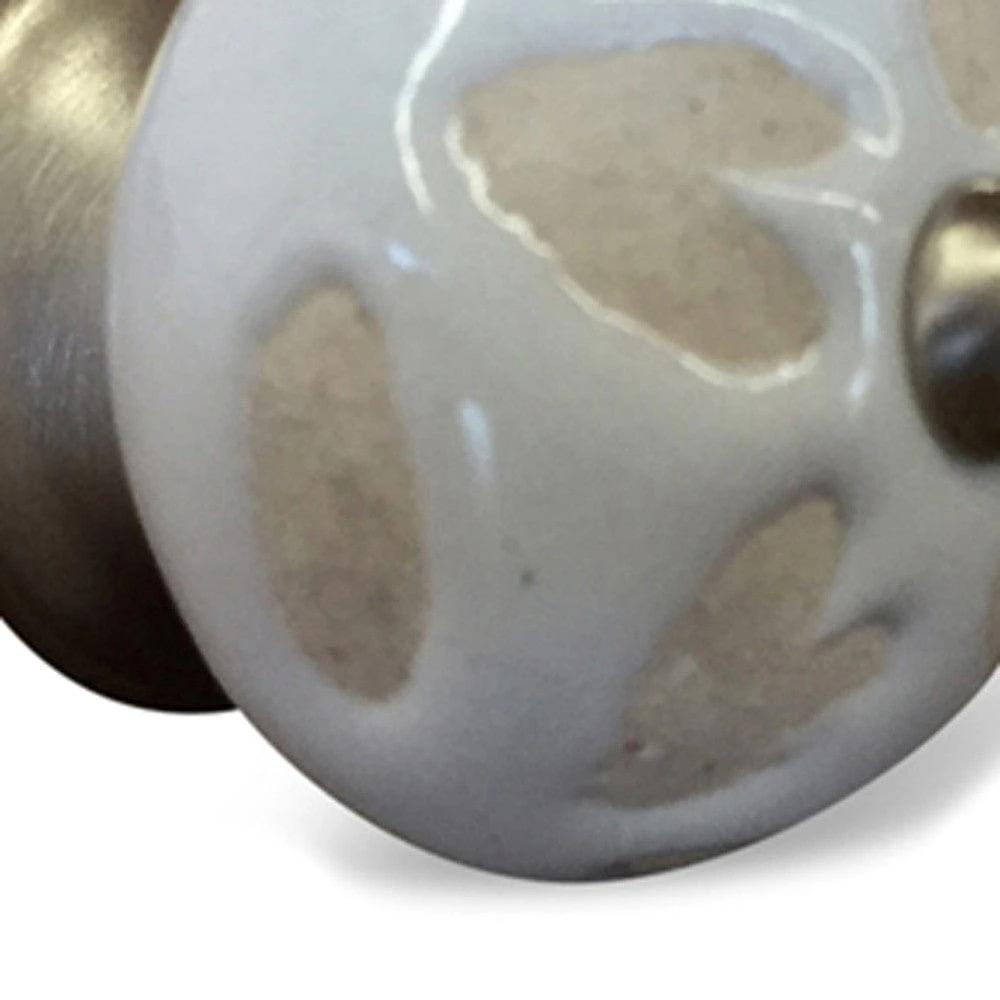 1.5" X 1.5" X 1.5" Ceramic Metal Multicolor 12 Pack Knob - Homeroots - Flyclothing LLC