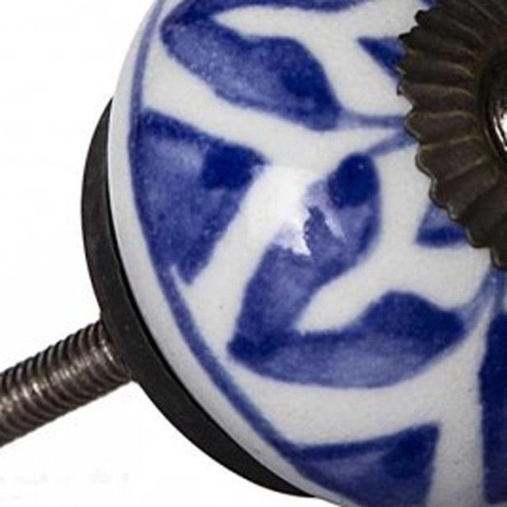 1.5" X 1.5" X 1.5" Ceramic Metal Multicolor 12 Pack Knob - Homeroots - Flyclothing LLC