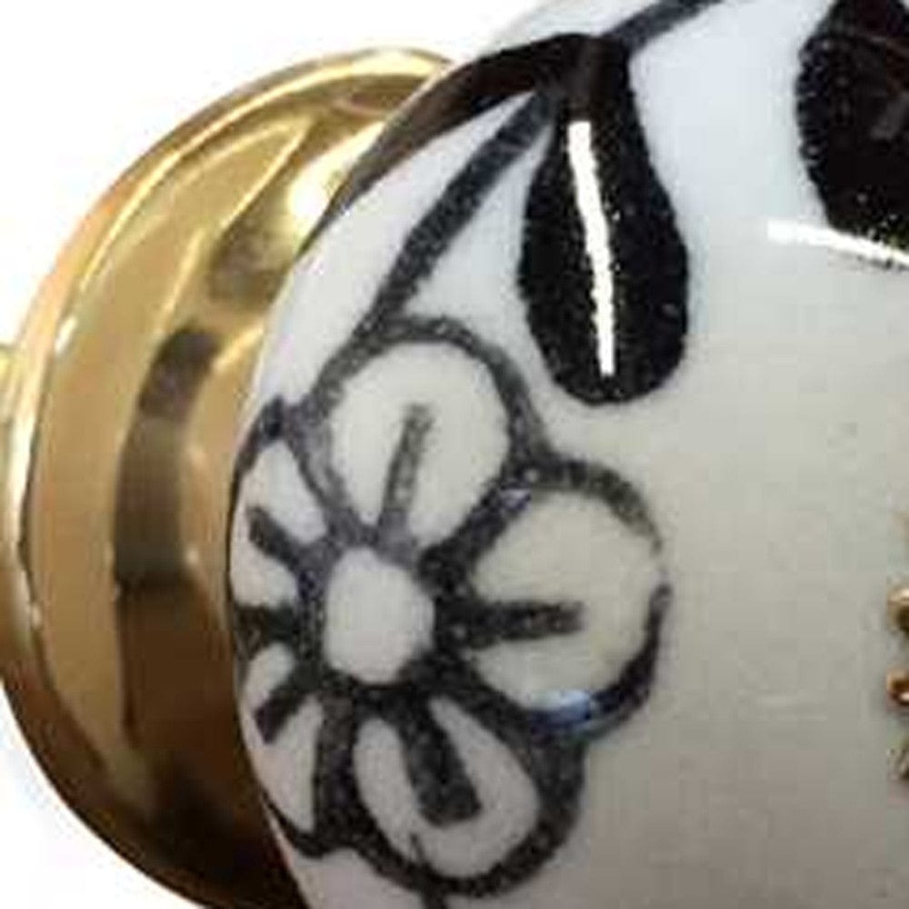 1.5" X 1.5" X 1.5" Ceramic Metal Multicolor 12 Pack Knob - Homeroots - Flyclothing LLC