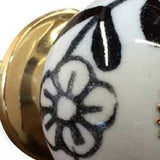 1.5" X 1.5" X 1.5" Ceramic Metal Multicolor 12 Pack Knob - Homeroots